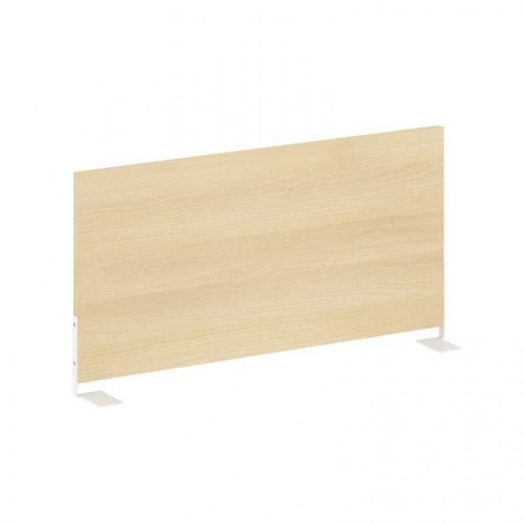 Metal System Экран для стола боковой Б.ЭКР-72 Акация Лорка/Металл Белый 720*348*18