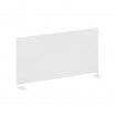 Metal System Экран для стола боковой Б.ЭКР-72 Белый/Металл Белый 720*348*18
