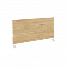 Onix Экран боковой (ЛДСП) O.EKR-72 Тиквуд Светлый/Металл Белый 720*370*18