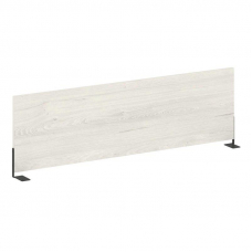 Metal System Экран для стола боковой Б.ЭКР-120 Дуб Наварра/Металл Антрацит 1200*348*18