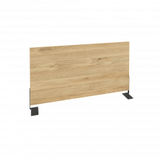 Onix Экран боковой (ЛДСП) O.EKR-72 Тиквуд Светлый/Металл Антрацит 720*370*18