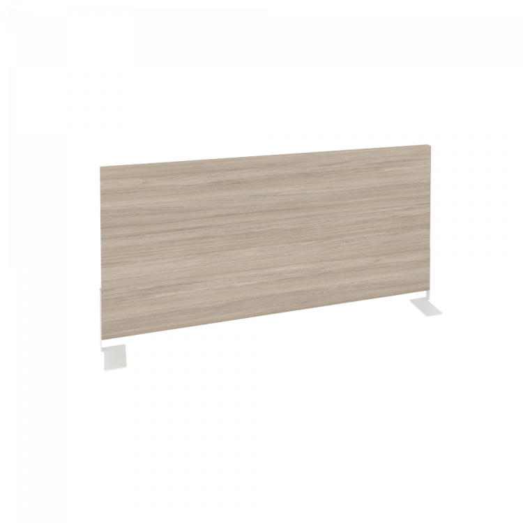 Onix Экран боковой (ЛДСП) O.EKR-80 Дуб Аттик/Металл Белый 800*370*18