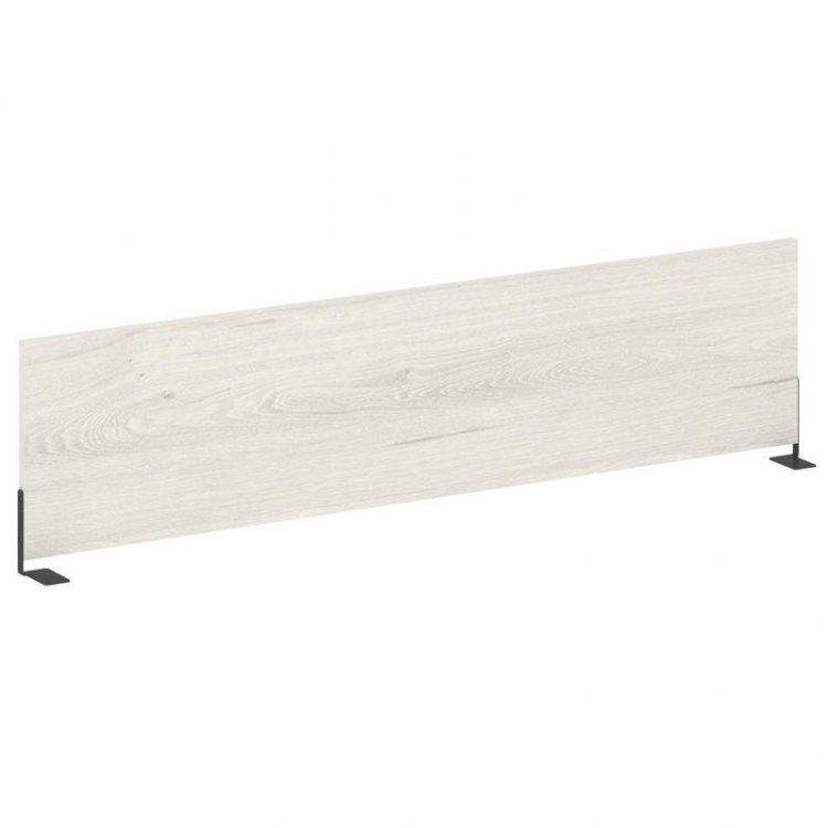 Metal System Экран для стола боковой Б.ЭКР-147 Дуб Наварра/Металл Антрацит 1475*348*18