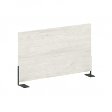 Metal System Экран для стола боковой Б.ЭКР-60 Дуб Наварра/Металл Антрацит 600*348*18