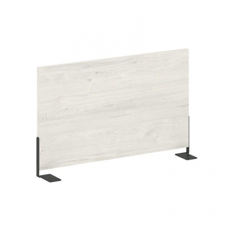 Metal System Экран для стола боковой Б.ЭКР-60 Дуб Наварра/Металл Антрацит 600*348*18