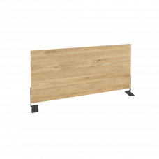 Onix Экран боковой (ЛДСП) O.EKR-80 Тиквуд Светлый/Металл Антрацит 800*370*18