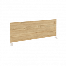 Onix Экран боковой (ЛДСП) O.EKR-98 Тиквуд Светлый/Металл Белый 980*370*18