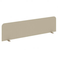 Estetica Экран продольный ES.TEKR.S-158 Темно-бежевый/Металл Латте 1580 *410*18