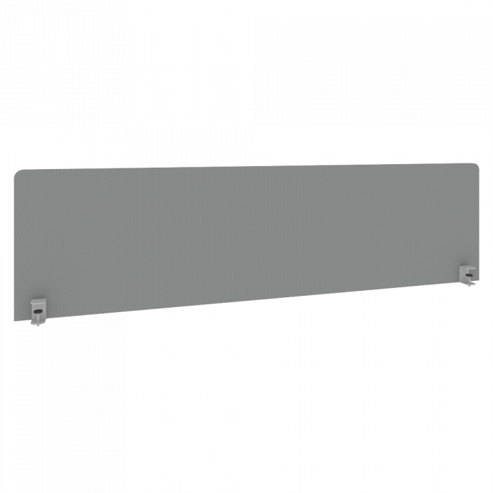 Metal System Экран тканевый для стола Б.ТЭКР-5 Серый 1650*450*28