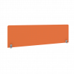 Metal System Экран тканевый для стола Б.ТЭКР-4 Оранжевый 1450*450*28