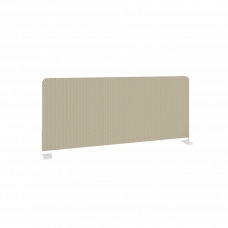 Metal System Экран тканевый боковой Б.ТЭКР-90 Темно-бежевый/Металл Белый 900*390*28