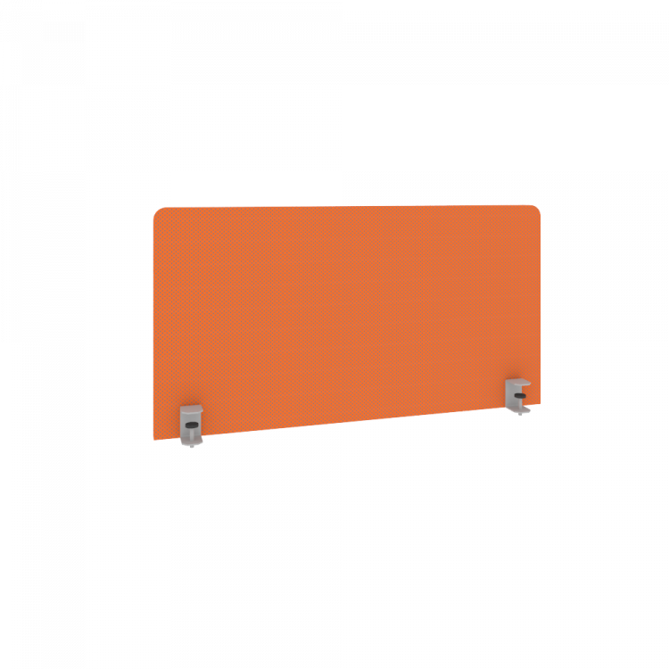 Metal System Экран тканевый для стола Б.ТЭКР-1 Оранжевый 850*450*28