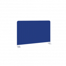 Metal System Экран тканевый боковой Б.ТЭКР-60 Синий/Металл Белый 600*390*28