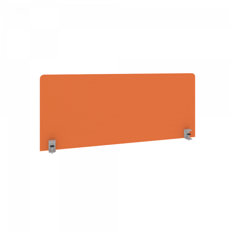 Metal System Экран тканевый для стола Б.ТЭКР-2 Оранжевый 1050*450*28