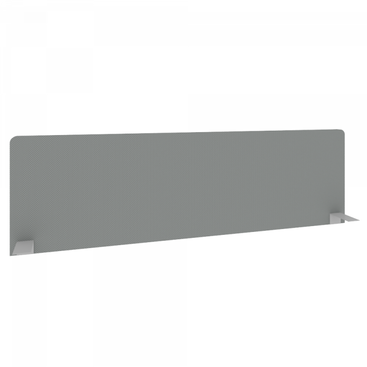 Slim Экран тканевый С.ТЭКР-6 Серый 1490*450*22