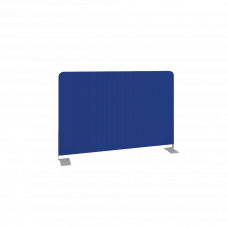 Metal System Экран тканевый боковой Б.ТЭКР-60 Синий/Металл Серый 600*390*28