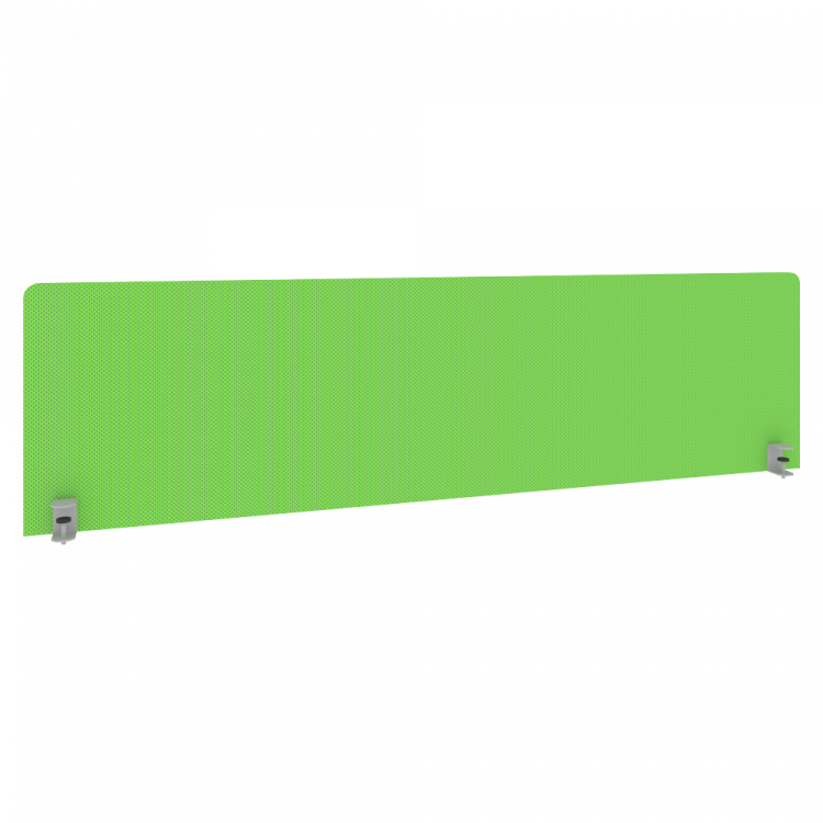 Metal System Экран тканевый для стола Б.ТЭКР-5 Зеленый 1650*450*28
