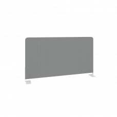 Metal System Экран тканевый боковой Б.ТЭКР-72 Серый/Металл Белый 720*390*28