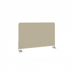 Metal System Экран тканевый боковой Б.ТЭКР-60 Темно-бежевый/Металл Серый 600*390*28