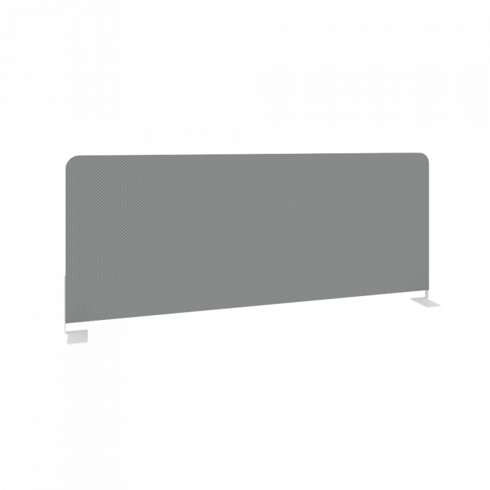 Onix Экран тканевый боковой O.TEKR-98 Серый/Металл Белый 980*390*22
