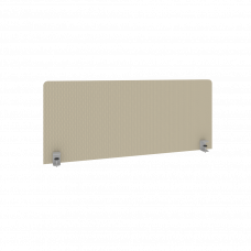 Metal System Экран тканевый для стола Б.ТЭКР-2 Темно-бежевый 1050*450*28