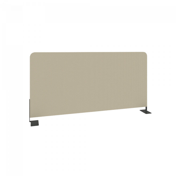 Onix Экран тканевый боковой O.TEKR-80 Темно-бежевый/Металл Антрацит 800*390*22