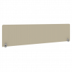 Metal System Экран тканевый для стола Б.ТЭКР-5 Темно-бежевый 1650*450*28