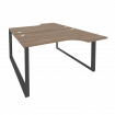 Onix Рабочая станция на О-образном м/к O.MO-D.SA-2 Дуб Аризона/Металл Антрацит 1380*1995*750 (1475/4