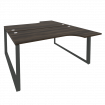 Onix Рабочая станция на О-образном м/к O.MO-D.SA-1 Дуб Мали/Металл Антрацит 1580*1995*750 (1475/460)