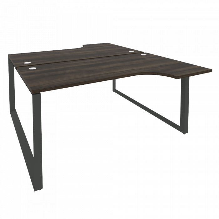 Onix Рабочая станция на О-образном м/к O.MO-D.SA-1 Дуб Мали/Металл Антрацит 1580*1995*750 (1475/460)