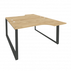 Onix Рабочая станция на О-образном м/к O.MO-D.SA-2 Тиквуд Светлый/Металл Антрацит 1380*1995*750 (147