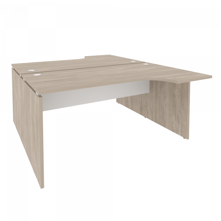Onix Рабочая станция O.D.SA-1 Дуб Аттик/Белый Бриллиант 1580*1995*750 (1475/460)
