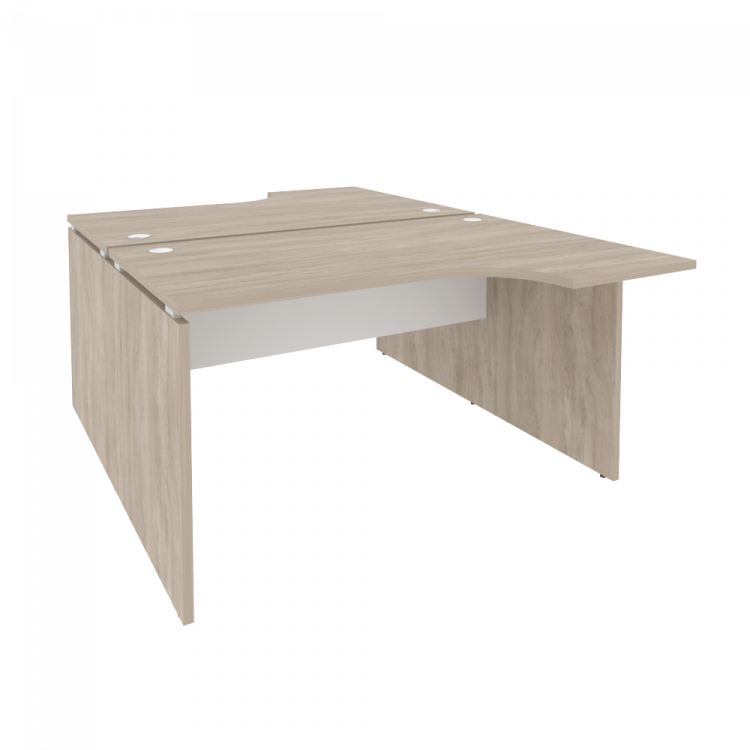 Onix Рабочая станция O.D.SA-2 Дуб Аттик/Белый Бриллиант 1380*1995*750 (1475/460)