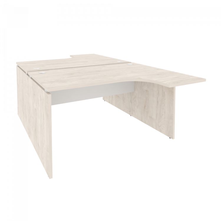 Onix Рабочая станция O.D.SA-3 Денвер Светлый/Белый Бриллиант 1380*2395*750 (1635/460)