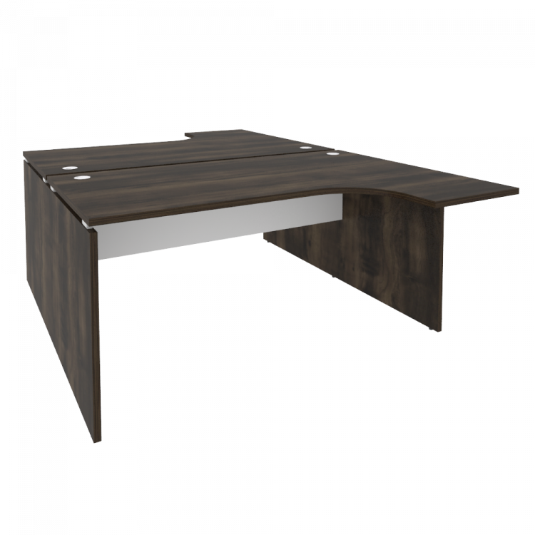 Onix Рабочая станция O.D.SA-4 Дуб Мали/Белый Бриллиант 1580*2395*750 (1635/460)