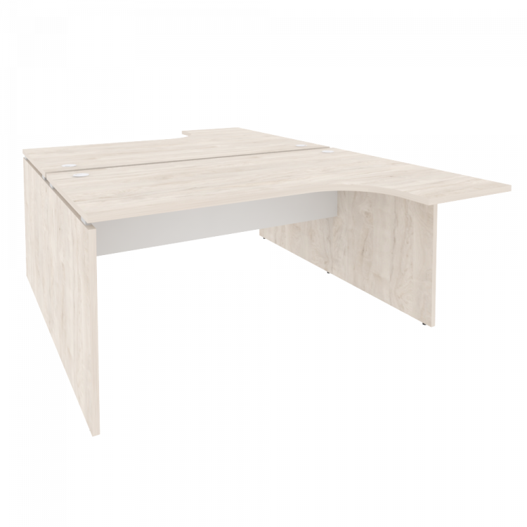 Onix Рабочая станция O.D.SA-4 Денвер Светлый/Белый Бриллиант 1580*2395*750 (1635/460)