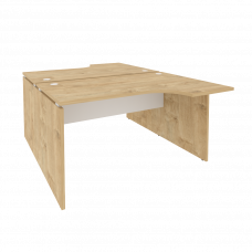 Onix Рабочая станция O.D.SA-2 Тиквуд Светлый/Белый Бриллиант 1380*1995*750 (1475/460)