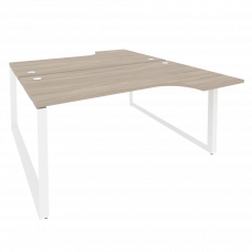 Onix Рабочая станция на О-образном м/к O.MO-D.SA-1 Дуб Аттик/Металл Белый 1580*1995*750 (1475/460)