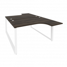 Onix Рабочая станция на О-образном м/к O.MO-D.SA-3 Дуб Мали/Металл Белый 1380*2395*750 (1635/460)