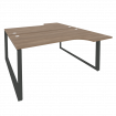 Onix Рабочая станция на О-образном м/к O.MO-D.SA-1 Дуб Аризона/Металл Антрацит 1580*1995*750 (1475/4