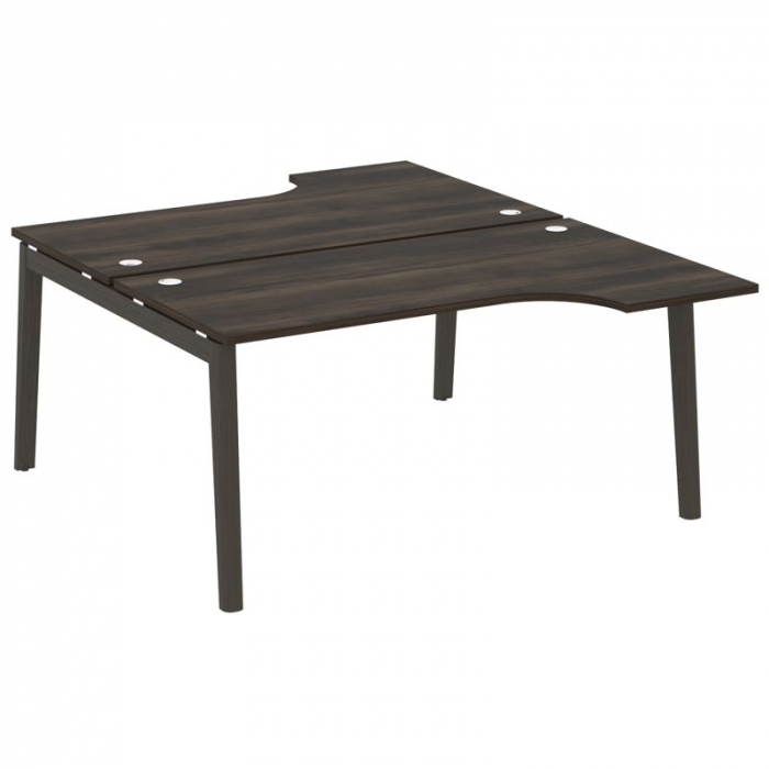 Onix Wood Рабочая станция OW.D.SA-1 Дуб Мали/Дуб Темный/Металл Антрацит 1580*1995*750 (1475/460)