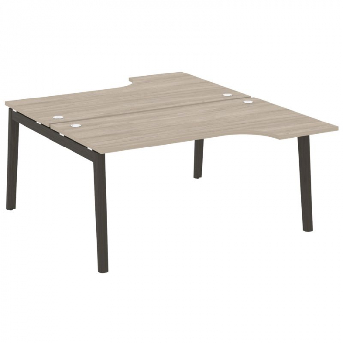 Оникс Вуд Рабочая станция OW.D.SA-1 Дуб Аттик/Дуб Темный/Металл Антрацит 1580*1995*750 (1475/460)