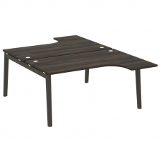 Onix Wood Рабочая станция OW.D.SA-4 Дуб Мали/Дуб Темный/Металл Антрацит 1580*2395*750 (1635/460)