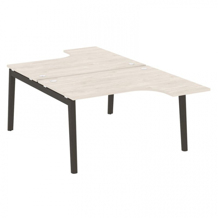 Onix Wood Рабочая станция OW.D.SA-3 Денвер Светлый/Дуб Темный/Металл Антрацит 1380*2395*750 (1635/46