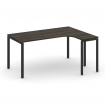 Concept Стол эргономичный CN.OSA-002(R) Дуб Мали/Металл Черный 1580*1180*750