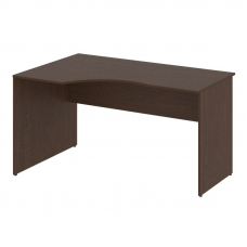 Nova S Стол криволинейный левый В.СА-2 (L) Венге Цаво 1400*900*750