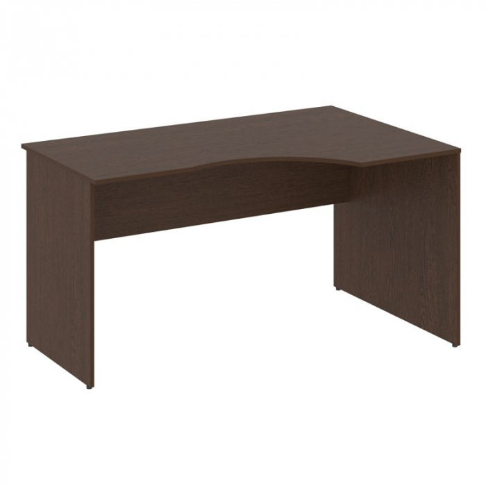 Nova S Стол криволинейный правый В.СА-2 (R) Венге Цаво 1400*900*750