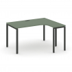 Concept Стол эргономичный CN.SA-001(R) Кобо/Металл Антрацит 1380*1180*750