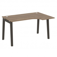 Onix Wood Стол эргономичный правый OW.SA-2 (R) Дуб Аризона/Дуб Темный/Металл Антрацит 1380*980*750 (