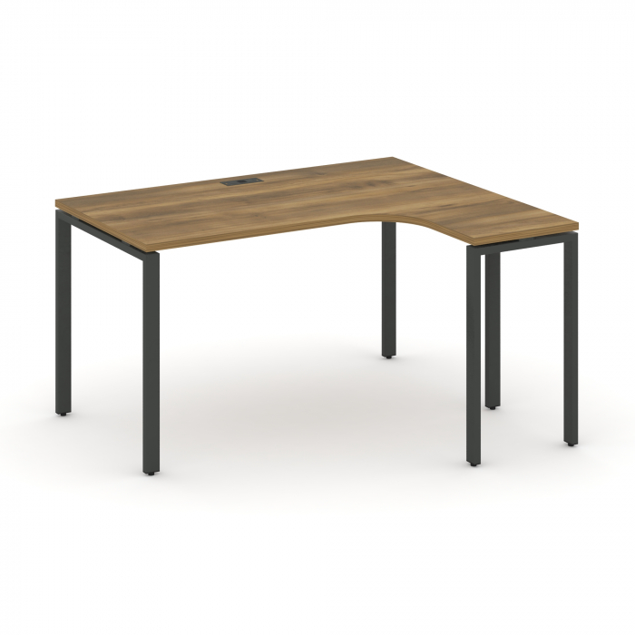 Concept Стол эргономичный CN.OSA-002(R) Сандал Янтарный/Металл Антрацит 1580*1180*750